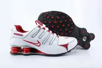 baskets nike shox nz taille 36-46 -blance-rouge06